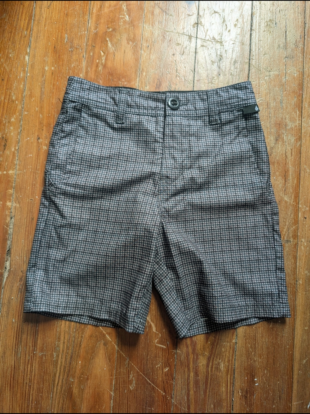 Boy's Gray Volcom Swim Shorts